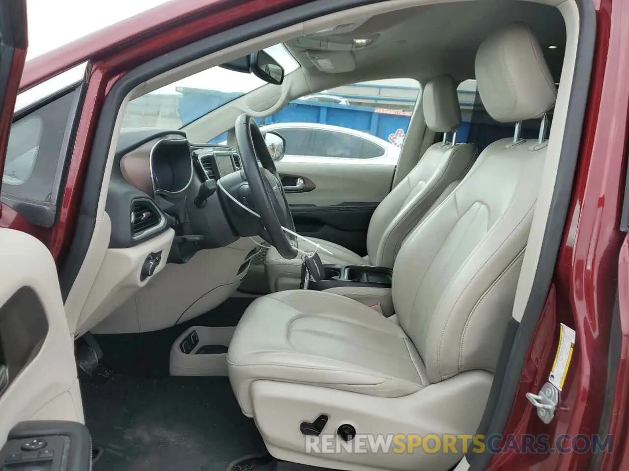 7 fotografías del automóvil dañado 2C4RC1DG9MR502769 CHRYSLER MINIVAN 2021