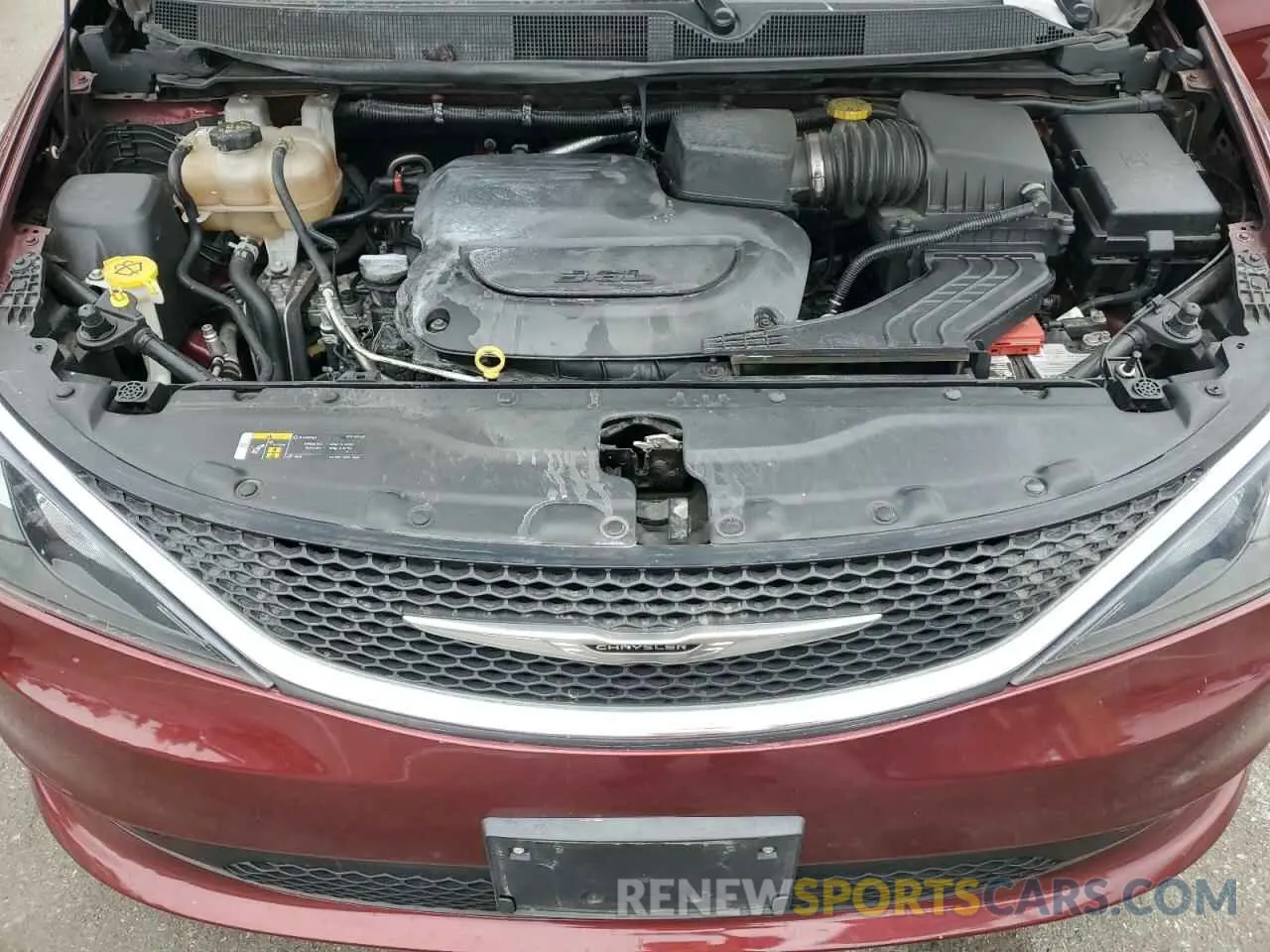 12 fotografías del automóvil dañado 2C4RC1DG9MR546027 CHRYSLER MINIVAN 2021