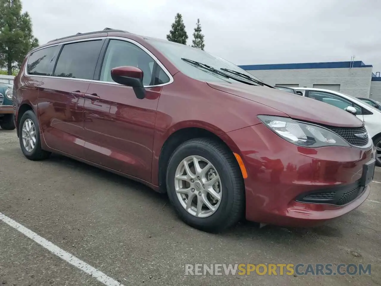 4 fotografías del automóvil dañado 2C4RC1DG9MR546027 CHRYSLER MINIVAN 2021