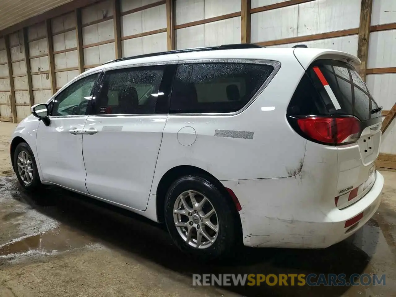 2 fotografías del automóvil dañado 2C4RC1DGXMR520665 CHRYSLER MINIVAN 2021