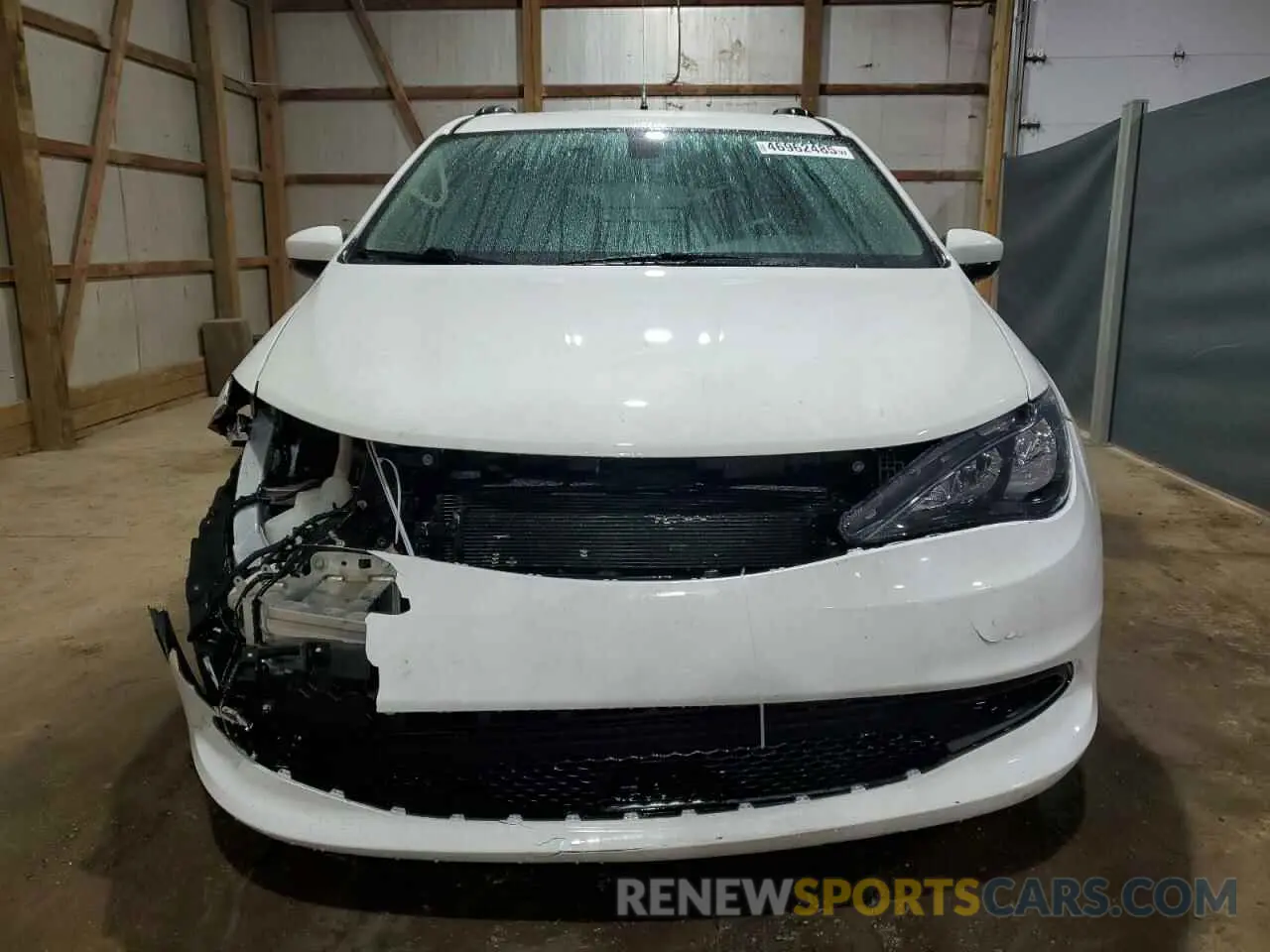 5 fotografías del automóvil dañado 2C4RC1DGXMR520665 CHRYSLER MINIVAN 2021