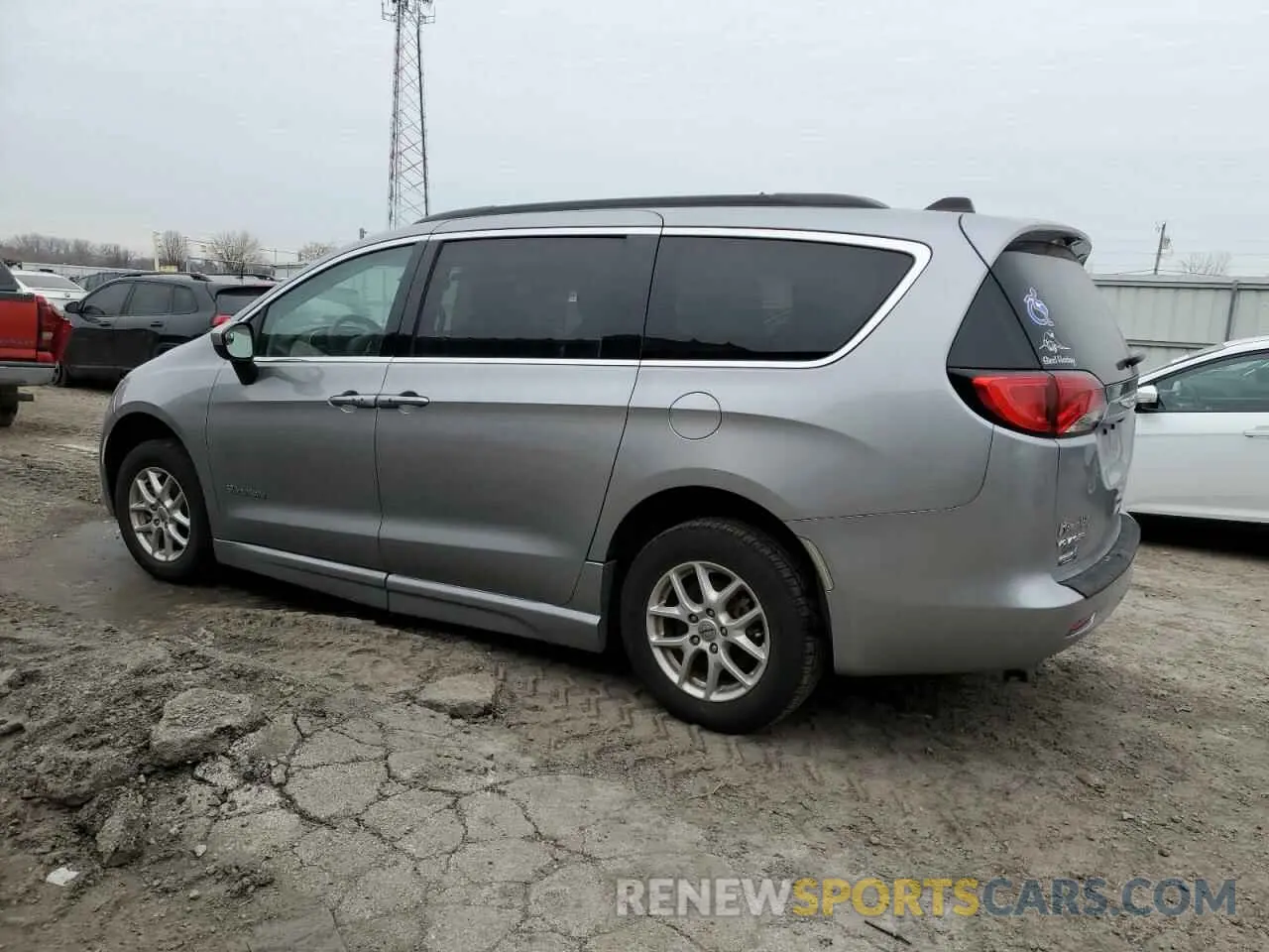 2 fotografías del automóvil dañado 2C4RC1DGXMR523968 CHRYSLER MINIVAN 2021