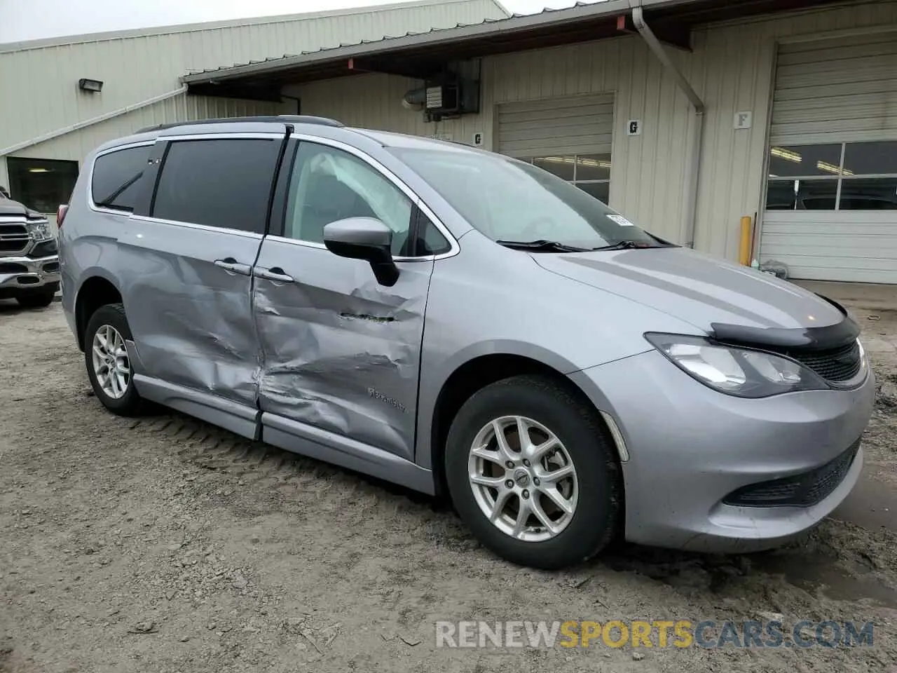 4 fotografías del automóvil dañado 2C4RC1DGXMR523968 CHRYSLER MINIVAN 2021