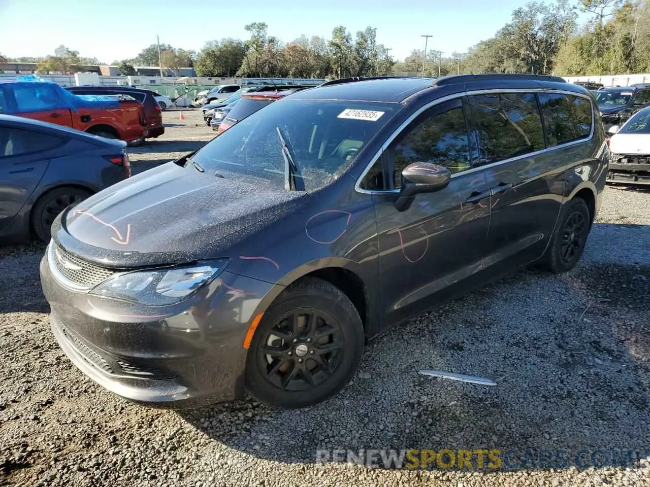 1 fotografías del automóvil dañado 2C4RC1DGXMR532699 CHRYSLER MINIVAN 2021
