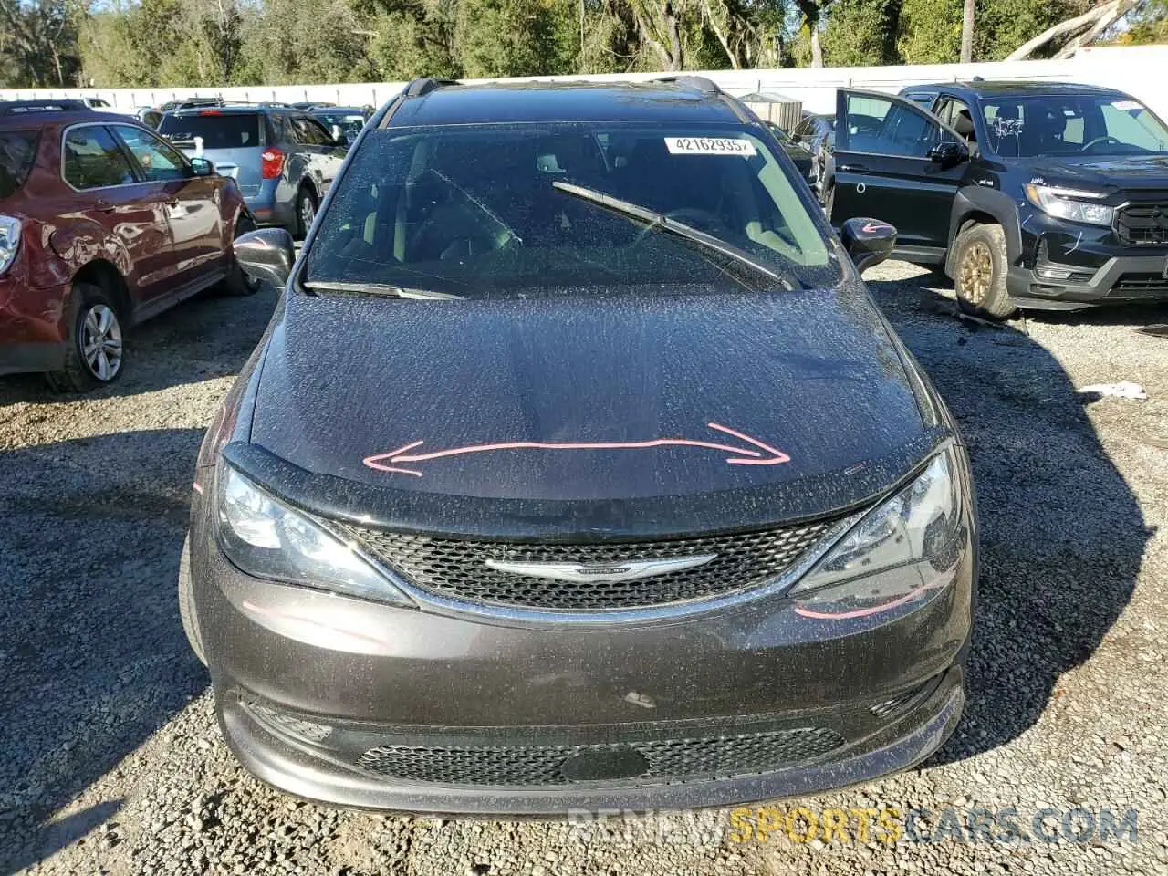 5 fotografías del automóvil dañado 2C4RC1DGXMR532699 CHRYSLER MINIVAN 2021