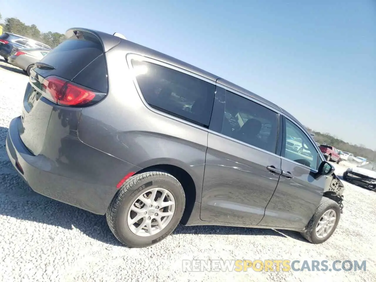3 fotografías del automóvil dañado 2C4RC1CG2NR235509 CHRYSLER MINIVAN 2022