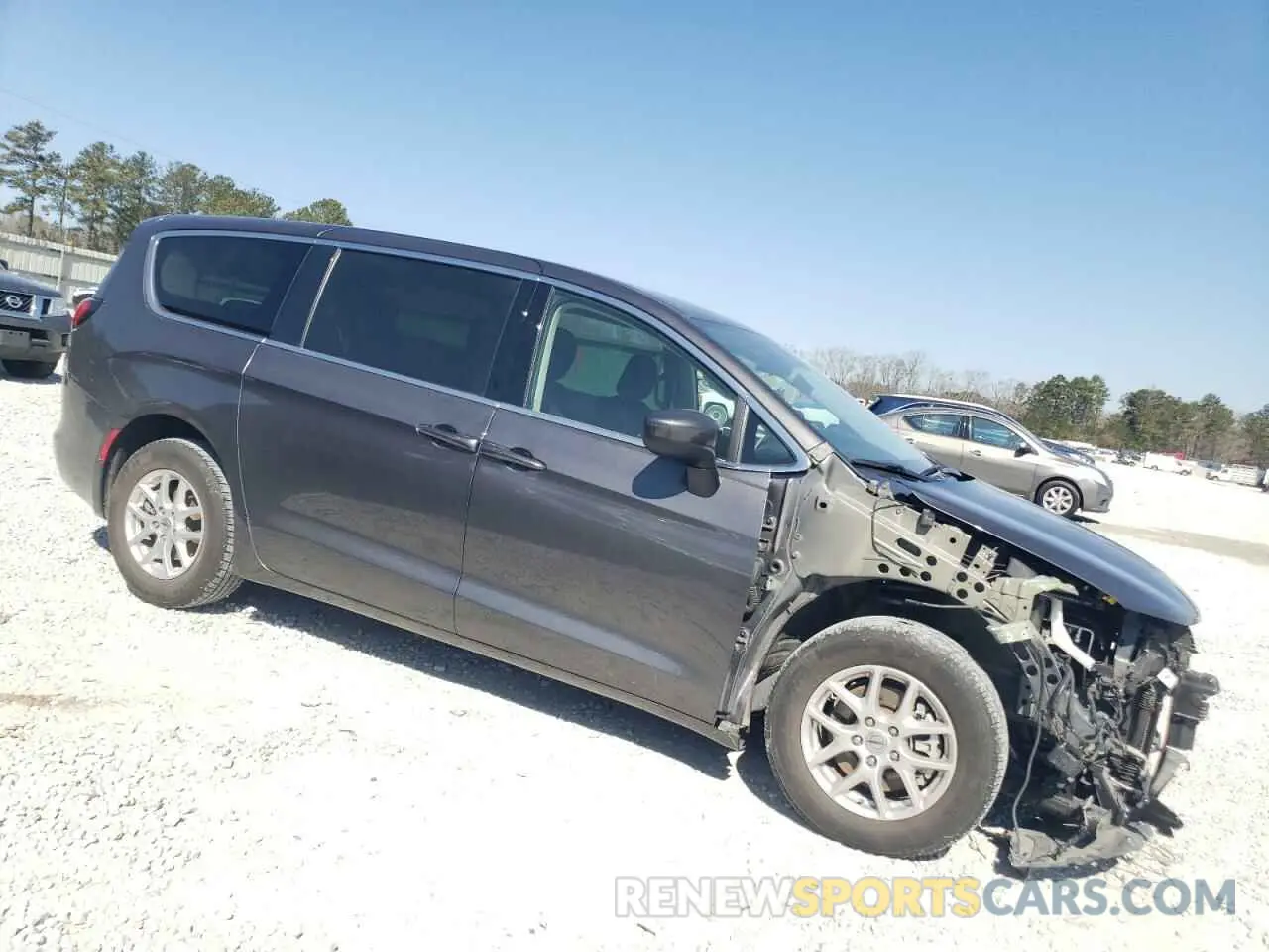 4 fotografías del automóvil dañado 2C4RC1CG2NR235509 CHRYSLER MINIVAN 2022