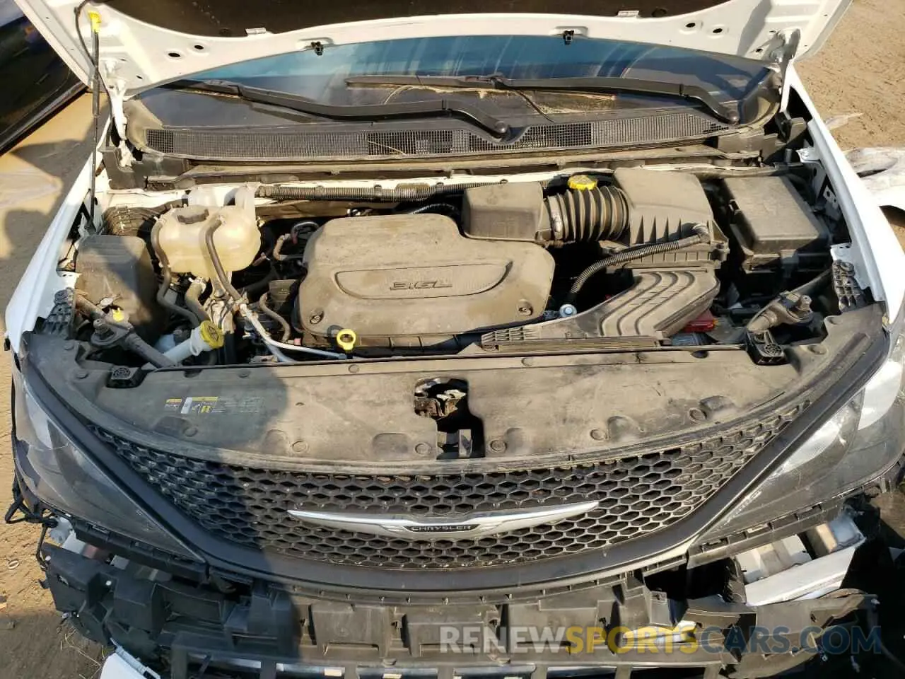 12 fotografías del automóvil dañado 2C4RC1CG6NR171507 CHRYSLER MINIVAN 2022