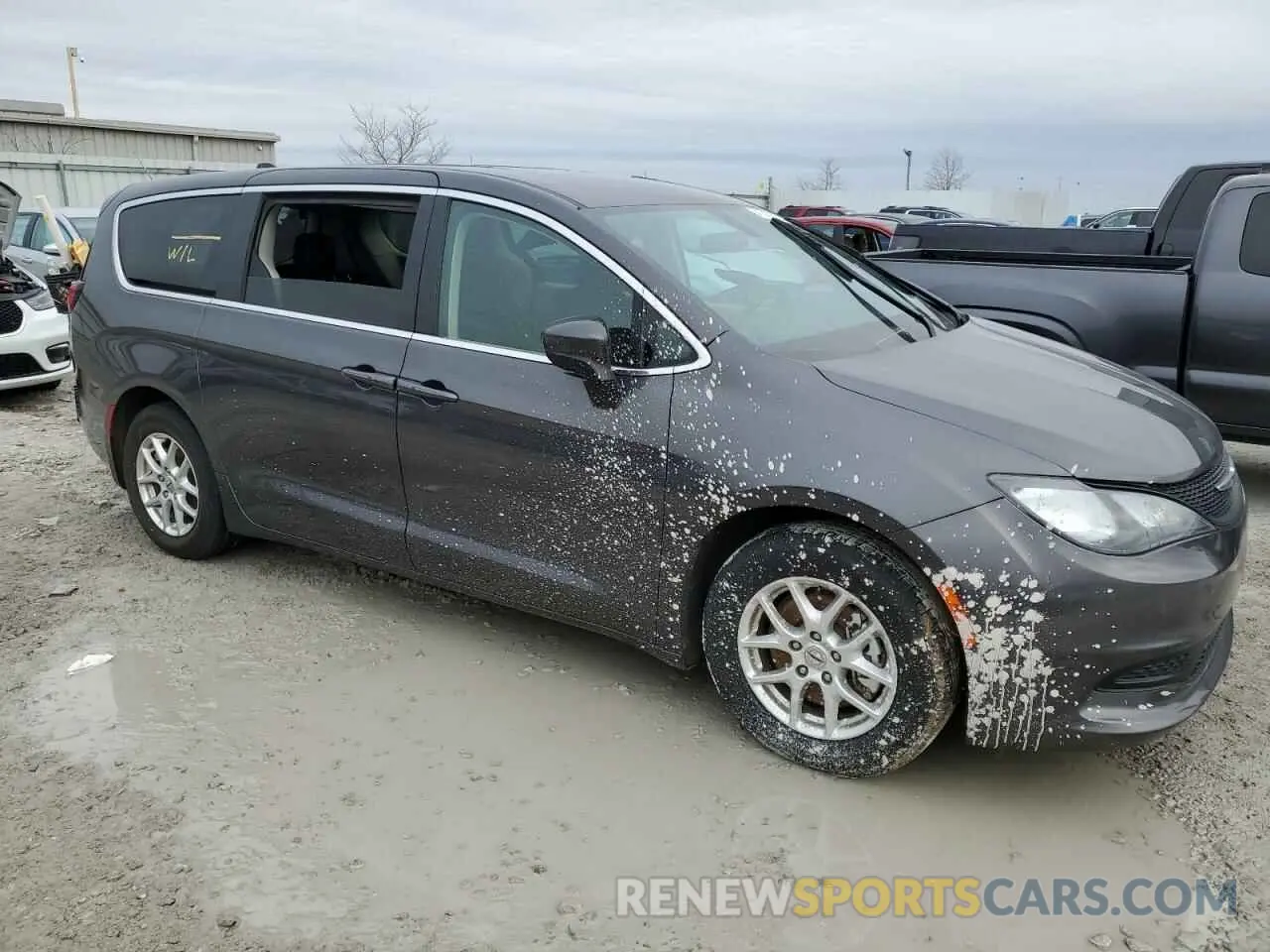 4 fotografías del automóvil dañado 2C4RC1CG9NR235703 CHRYSLER MINIVAN 2022