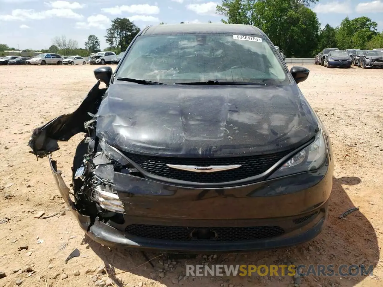5 fotografías del automóvil dañado 2C4RC1CGXNR218960 CHRYSLER MINIVAN 2022