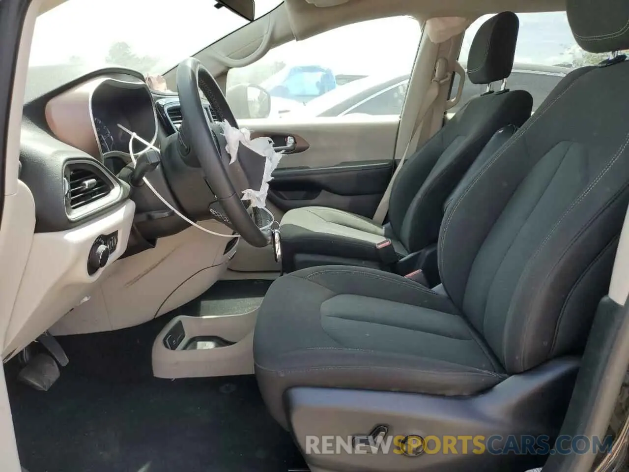 7 fotografías del automóvil dañado 2C4RC1CGXNR218960 CHRYSLER MINIVAN 2022