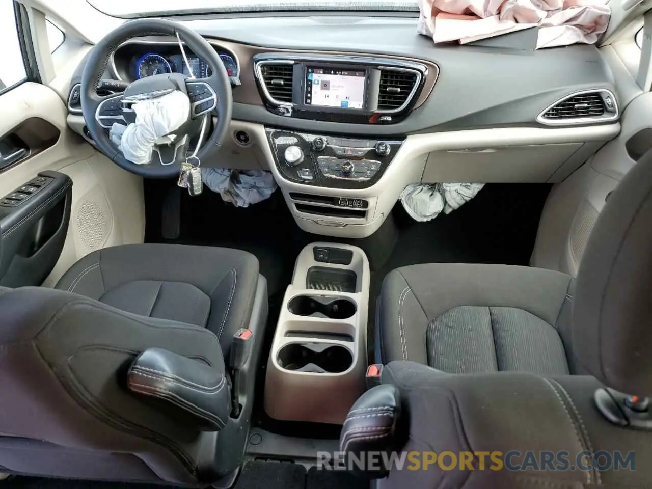 8 fotografías del automóvil dañado 2C4RC1CG3PR520285 CHRYSLER MINIVAN 2023