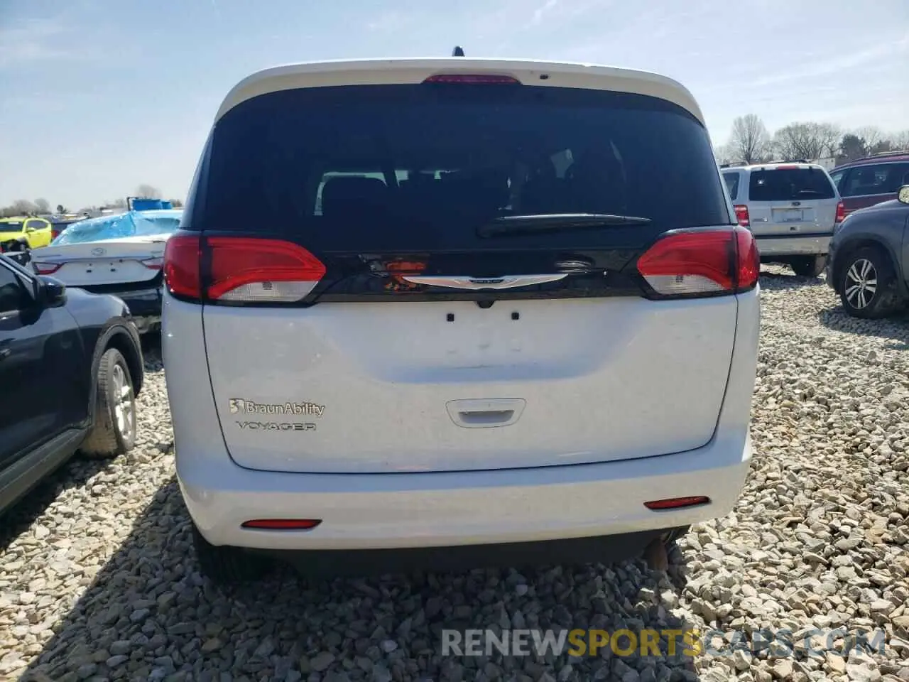 6 fotografías del automóvil dañado 2C4RC1CG3PR583399 CHRYSLER MINIVAN 2023