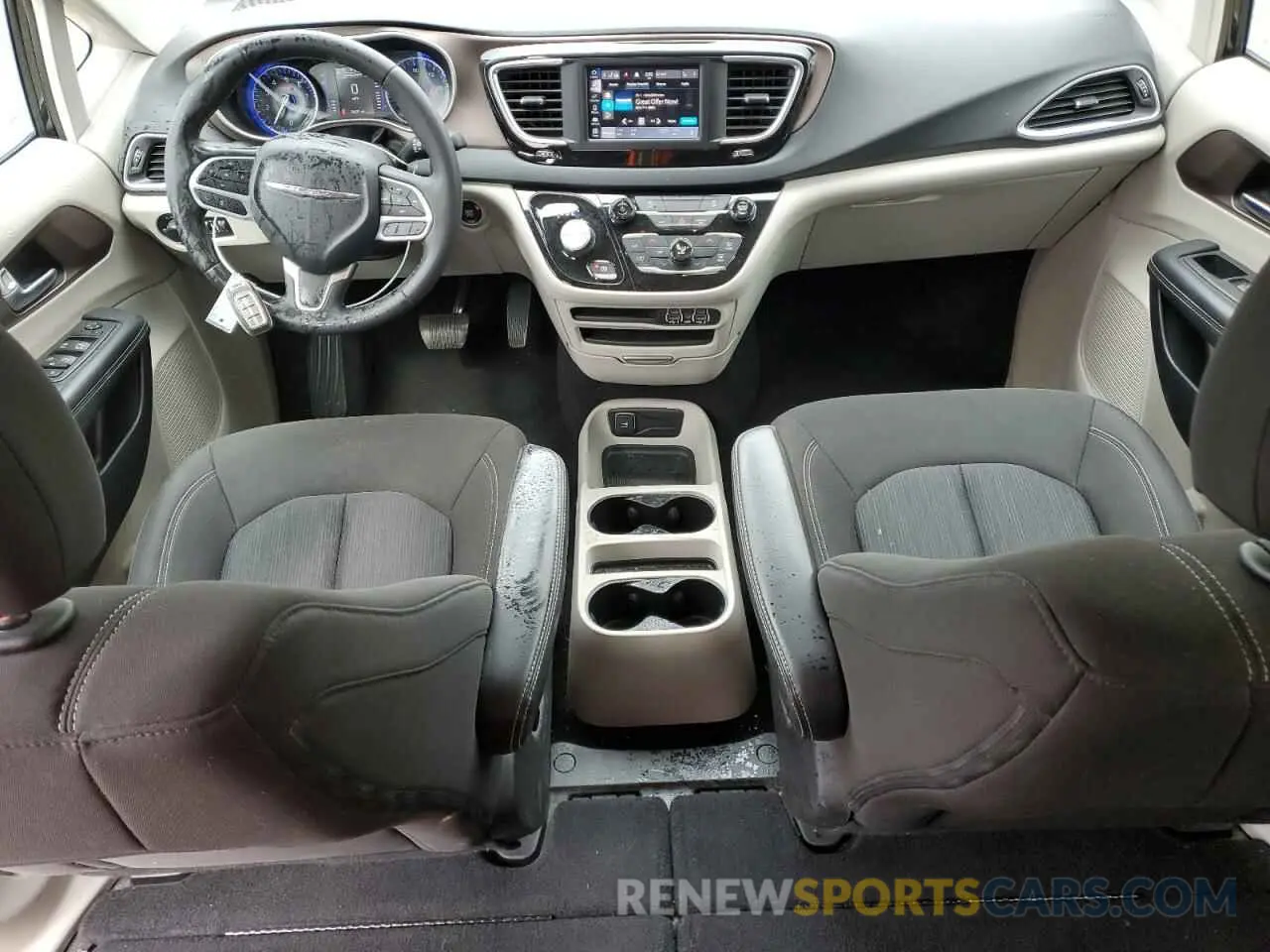 8 fotografías del automóvil dañado 2C4RC1CG5PR534446 CHRYSLER MINIVAN 2023