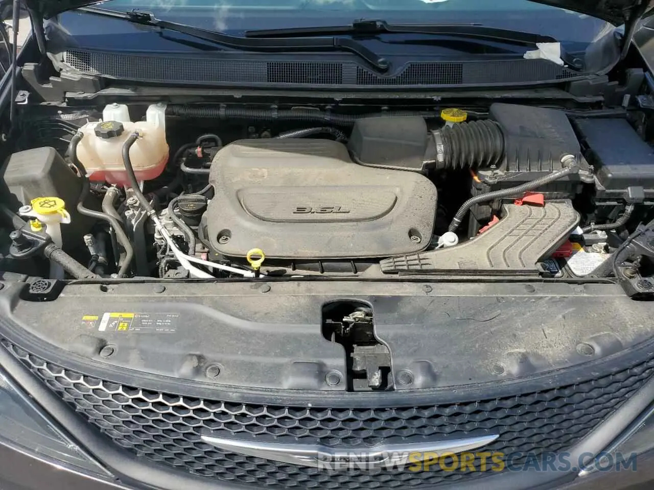 12 fotografías del automóvil dañado 2C4RC1CG7PR602732 CHRYSLER MINIVAN 2023