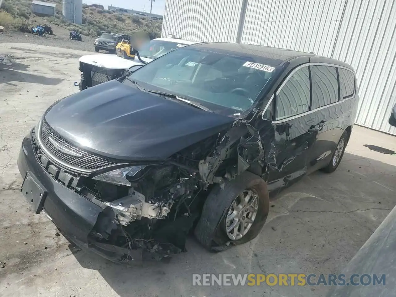 1 fotografías del automóvil dañado 2C4RC1CG8PR524722 CHRYSLER MINIVAN 2023