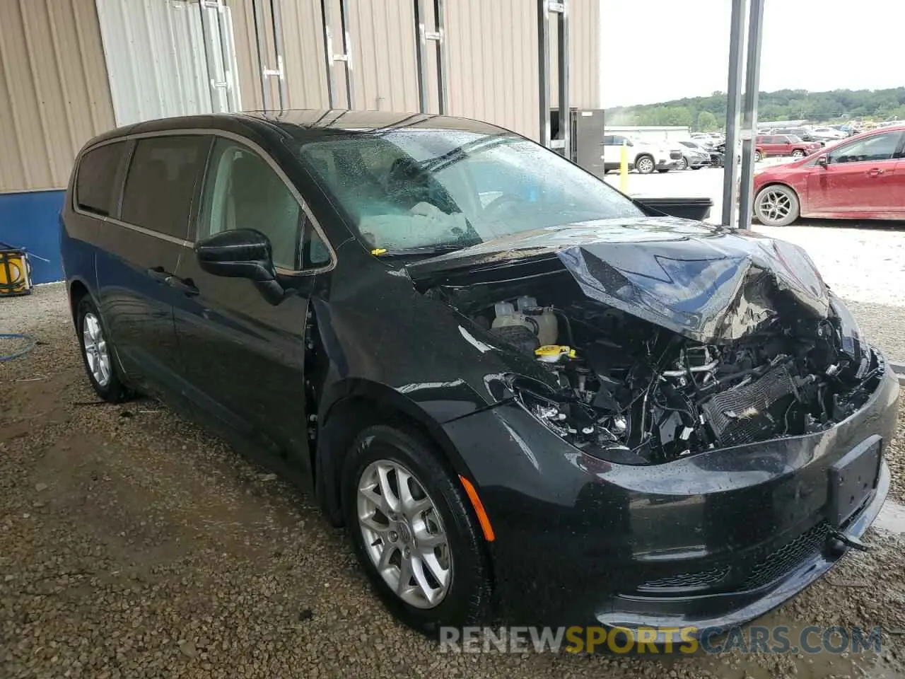 4 fotografías del automóvil dañado 2C4RC1CG8PR585729 CHRYSLER MINIVAN 2023