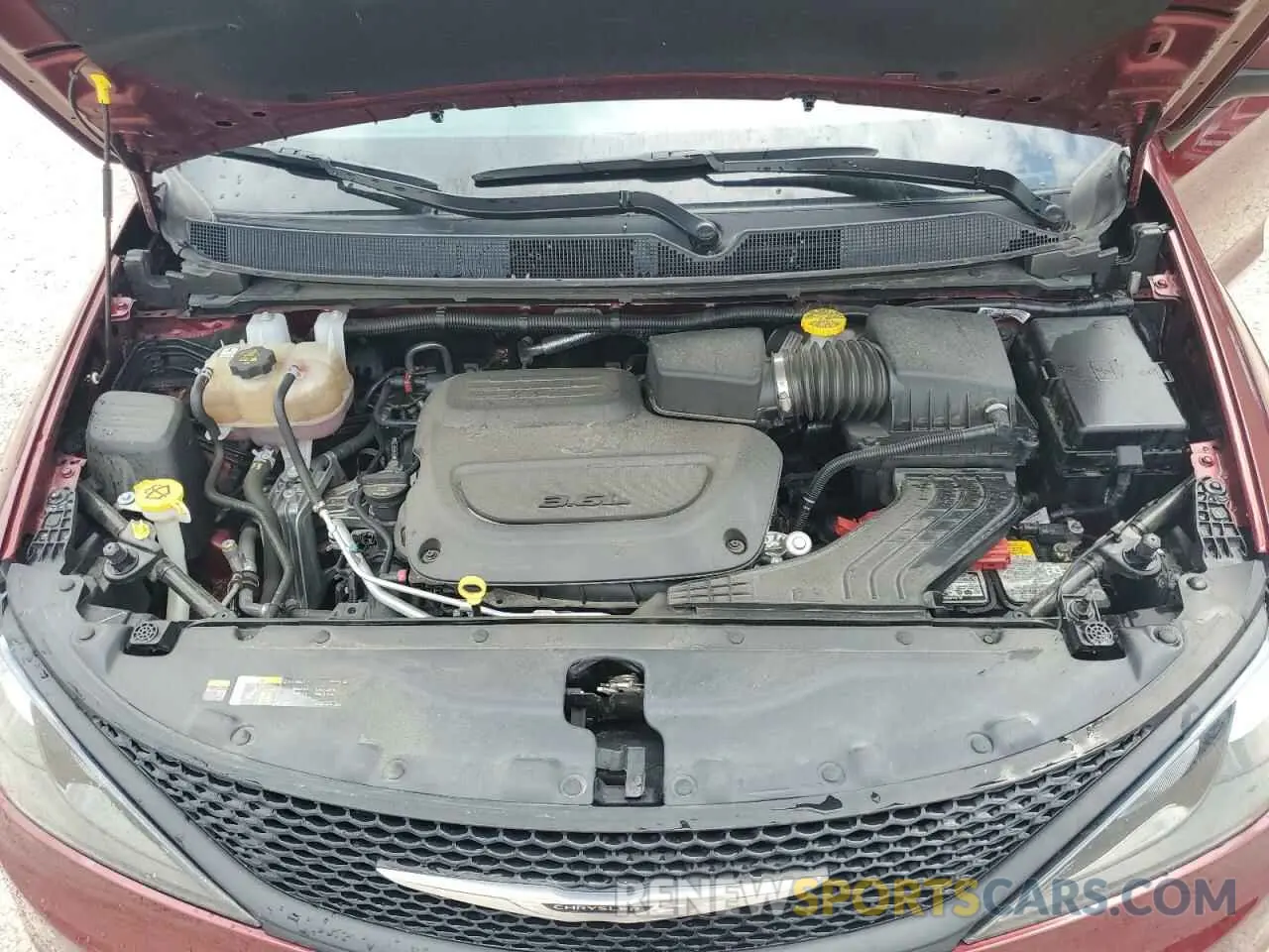 12 fotografías del automóvil dañado 2C4RC1CG9PR577798 CHRYSLER MINIVAN 2023