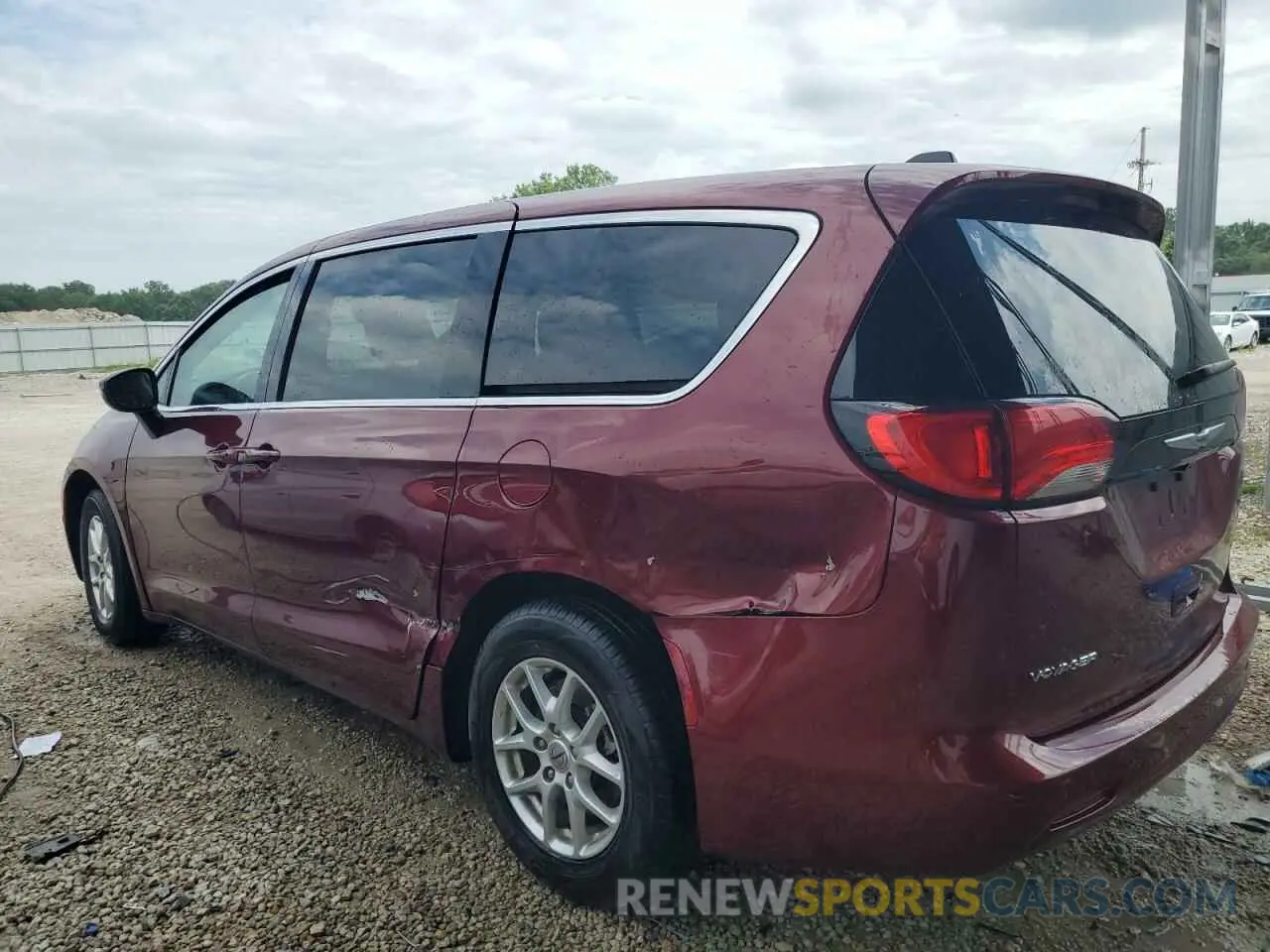 2 fotografías del automóvil dañado 2C4RC1CG9PR577798 CHRYSLER MINIVAN 2023