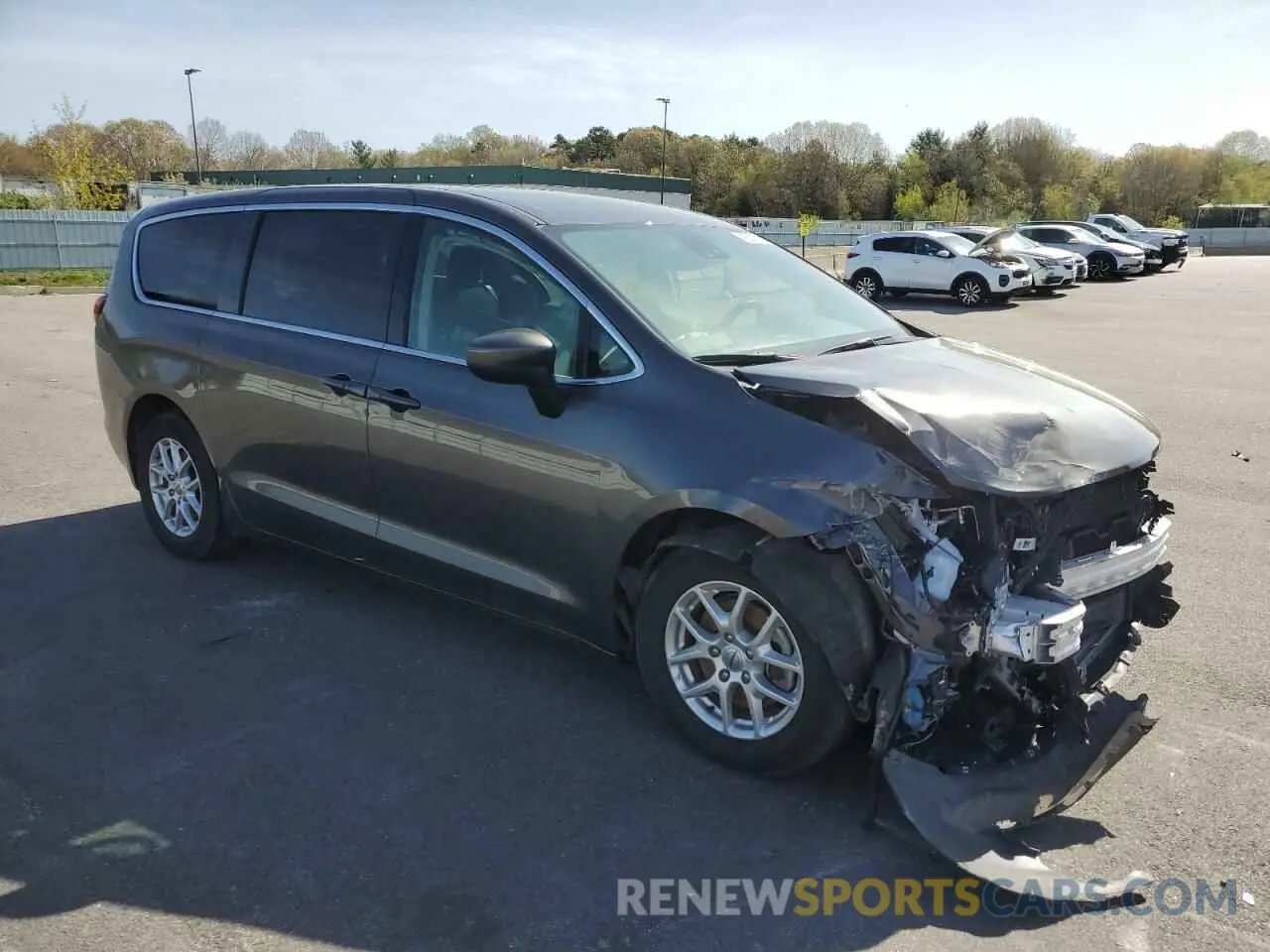 4 fotografías del automóvil dañado 2C4RC1CGXPR566275 CHRYSLER MINIVAN 2023
