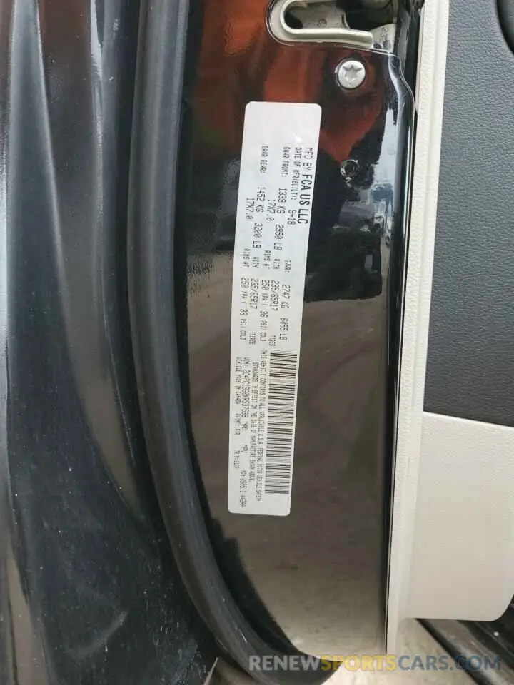 13 fotografías del automóvil dañado 2C4RC1BG0KR537538 CHRYSLER PACIFICA 2019