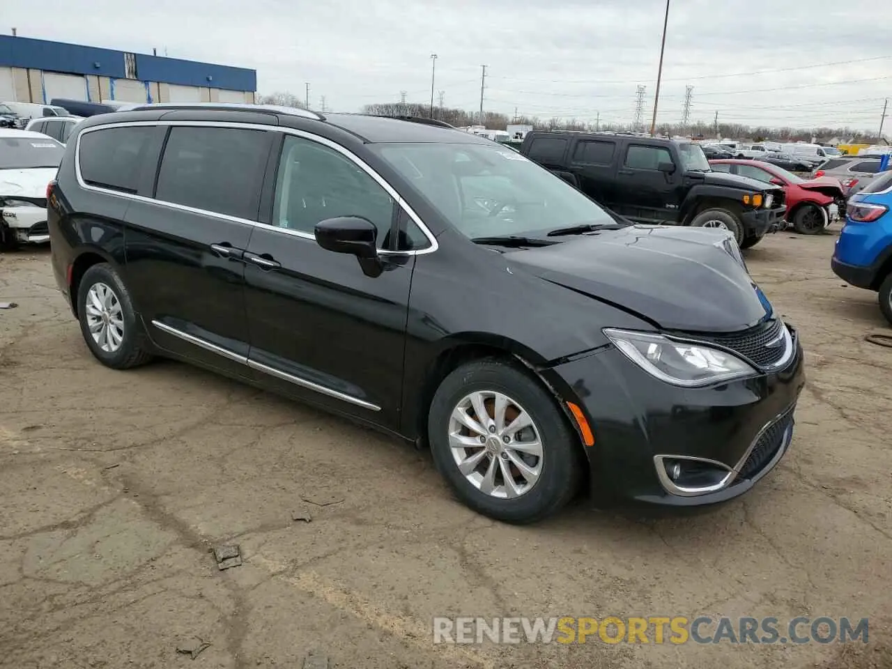 4 fotografías del automóvil dañado 2C4RC1BG0KR537538 CHRYSLER PACIFICA 2019