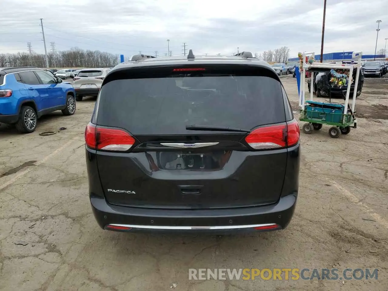 6 fotografías del automóvil dañado 2C4RC1BG0KR537538 CHRYSLER PACIFICA 2019