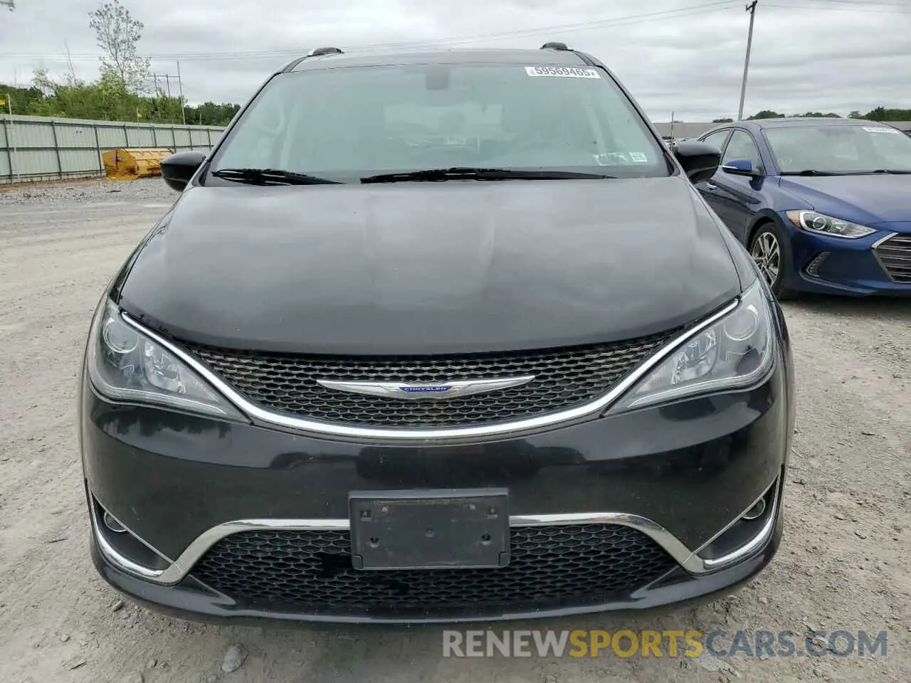 5 fotografías del automóvil dañado 2C4RC1BG0KR593169 CHRYSLER PACIFICA 2019