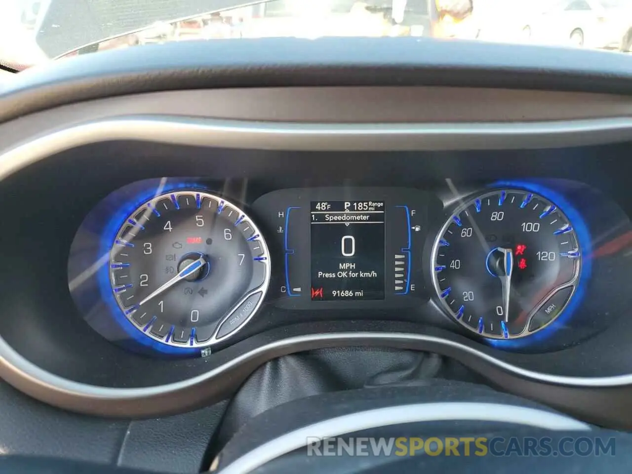 9 fotografías del automóvil dañado 2C4RC1BG0KR651135 CHRYSLER PACIFICA 2019