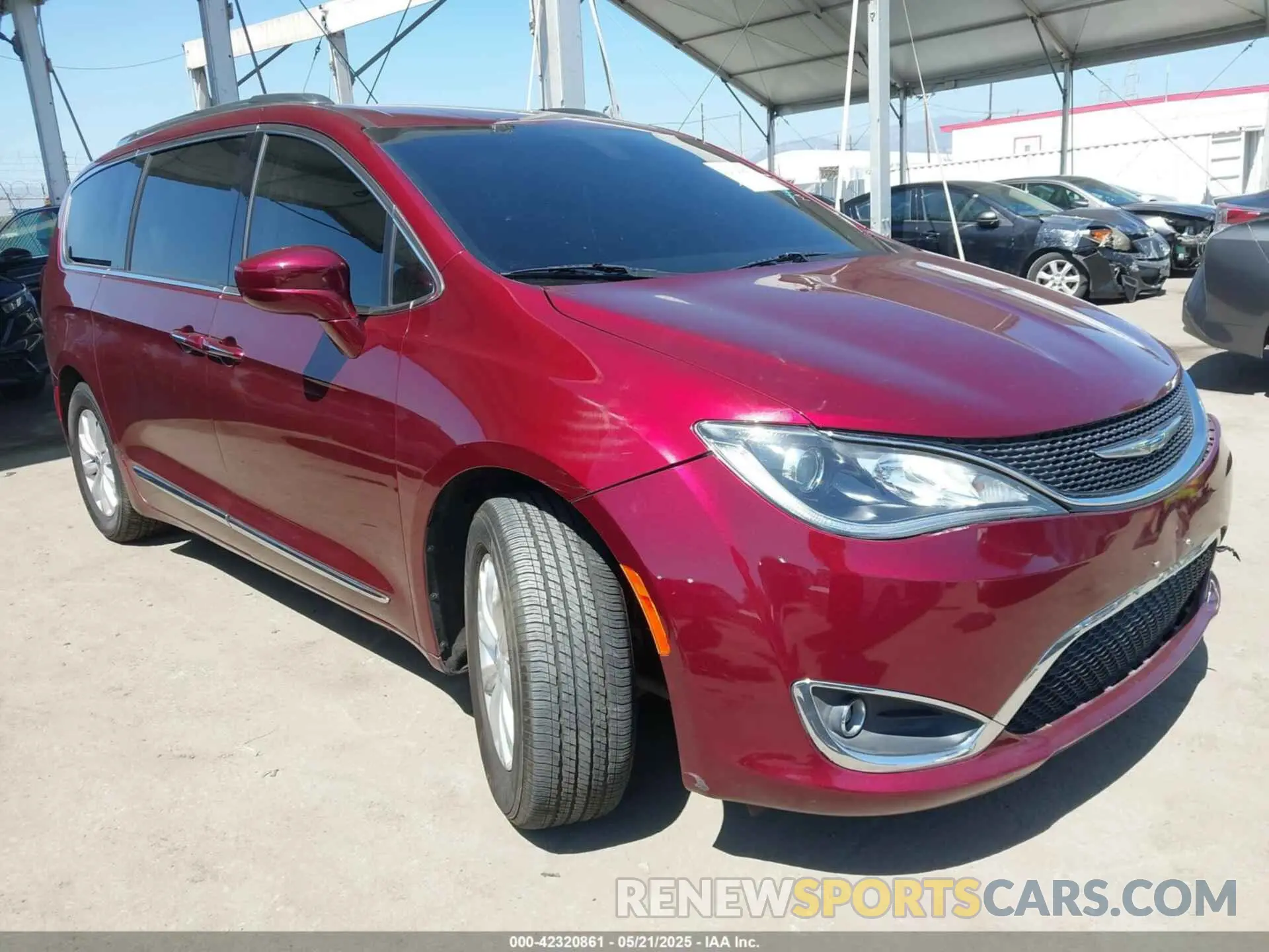 1 fotografías del automóvil dañado 2C4RC1BG2KR554891 CHRYSLER PACIFICA 2019