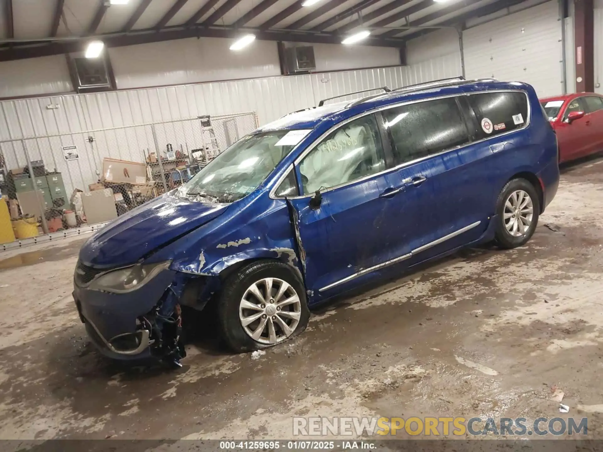 2 fotografías del automóvil dañado 2C4RC1BG3KR589018 CHRYSLER PACIFICA 2019