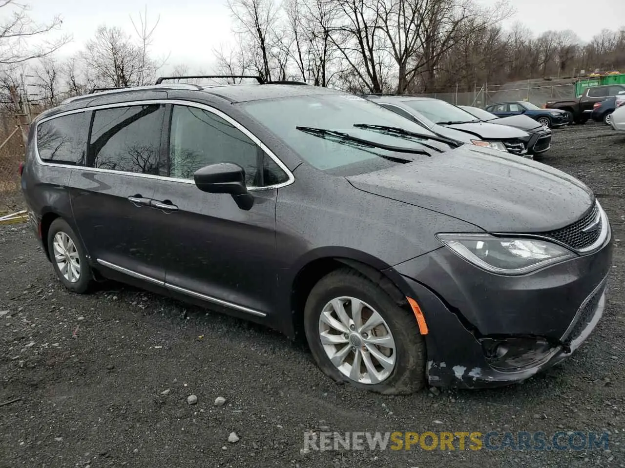 4 fotografías del automóvil dañado 2C4RC1BG4KR526283 CHRYSLER PACIFICA 2019