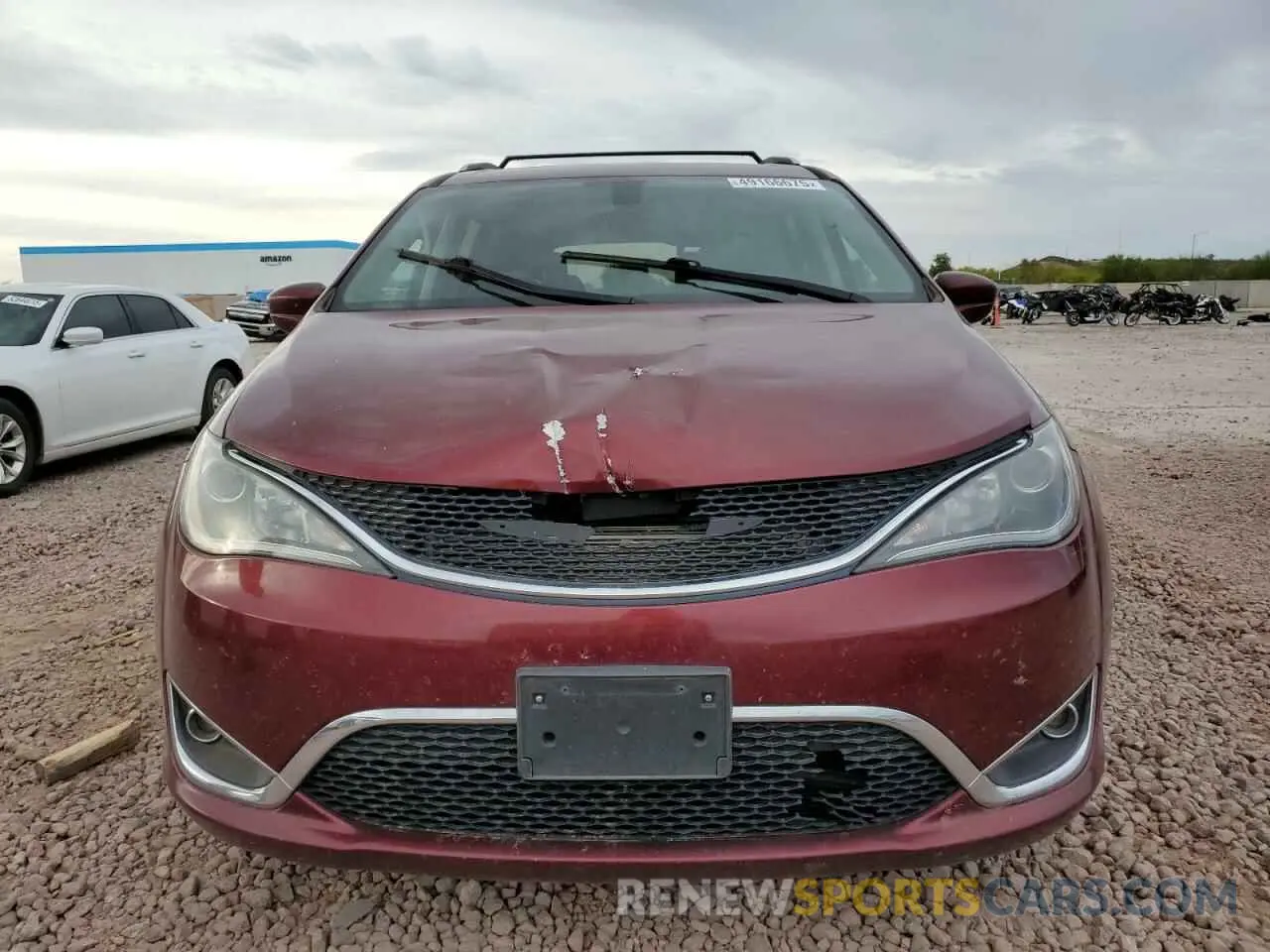 5 fotografías del automóvil dañado 2C4RC1BG4KR651400 CHRYSLER PACIFICA 2019