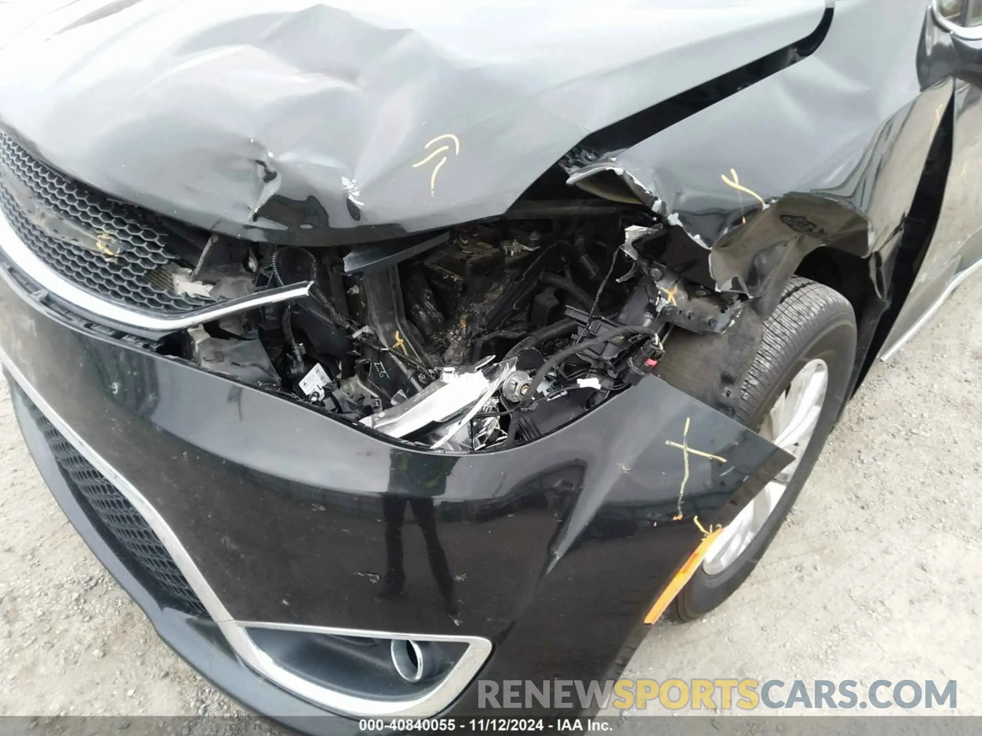 6 fotografías del automóvil dañado 2C4RC1BG5KR650109 CHRYSLER PACIFICA 2019