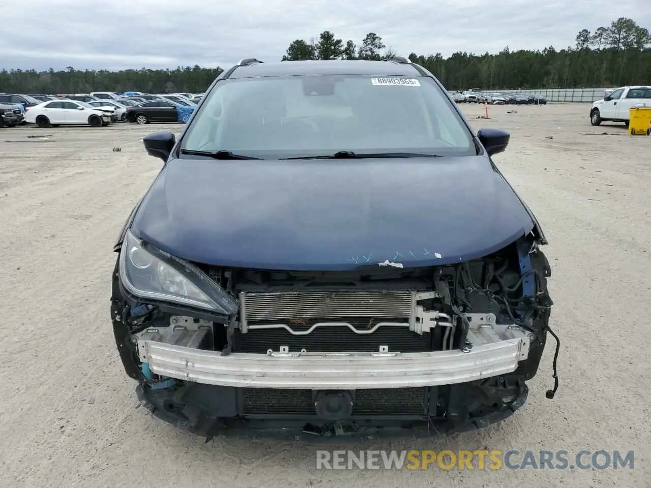 5 fotografías del automóvil dañado 2C4RC1BG6KR666075 CHRYSLER PACIFICA 2019