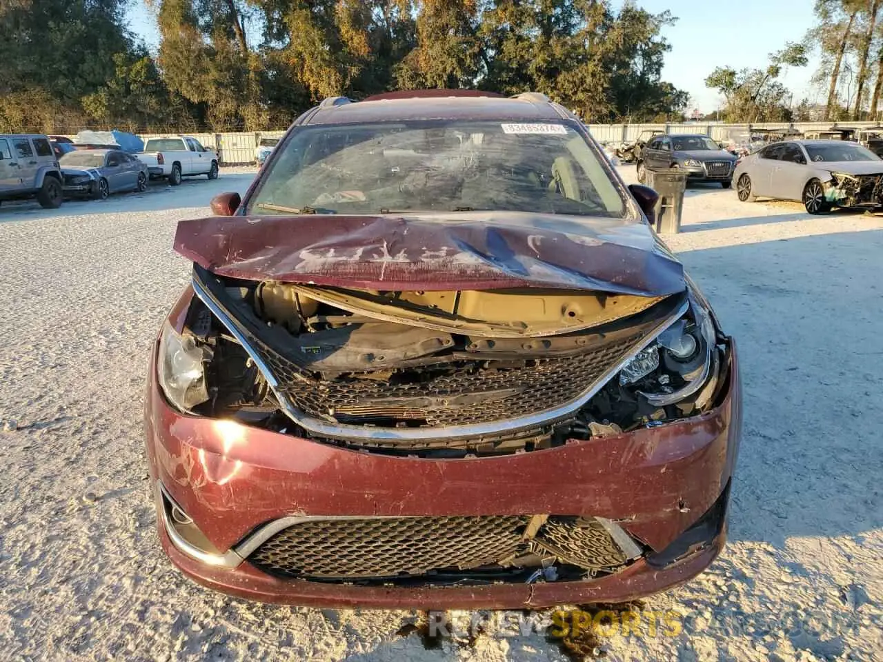 5 fotografías del automóvil dañado 2C4RC1BG6KR686391 CHRYSLER PACIFICA 2019