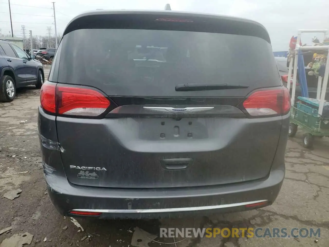 6 fotografías del automóvil dañado 2C4RC1BG7KR507727 CHRYSLER PACIFICA 2019