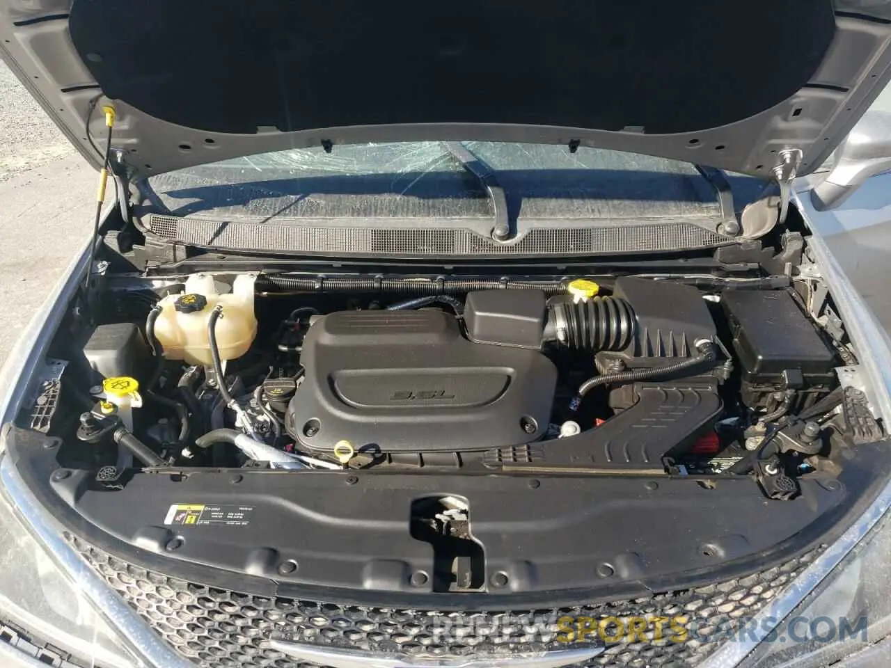 13 fotografías del automóvil dañado 2C4RC1BG7KR667641 CHRYSLER PACIFICA 2019