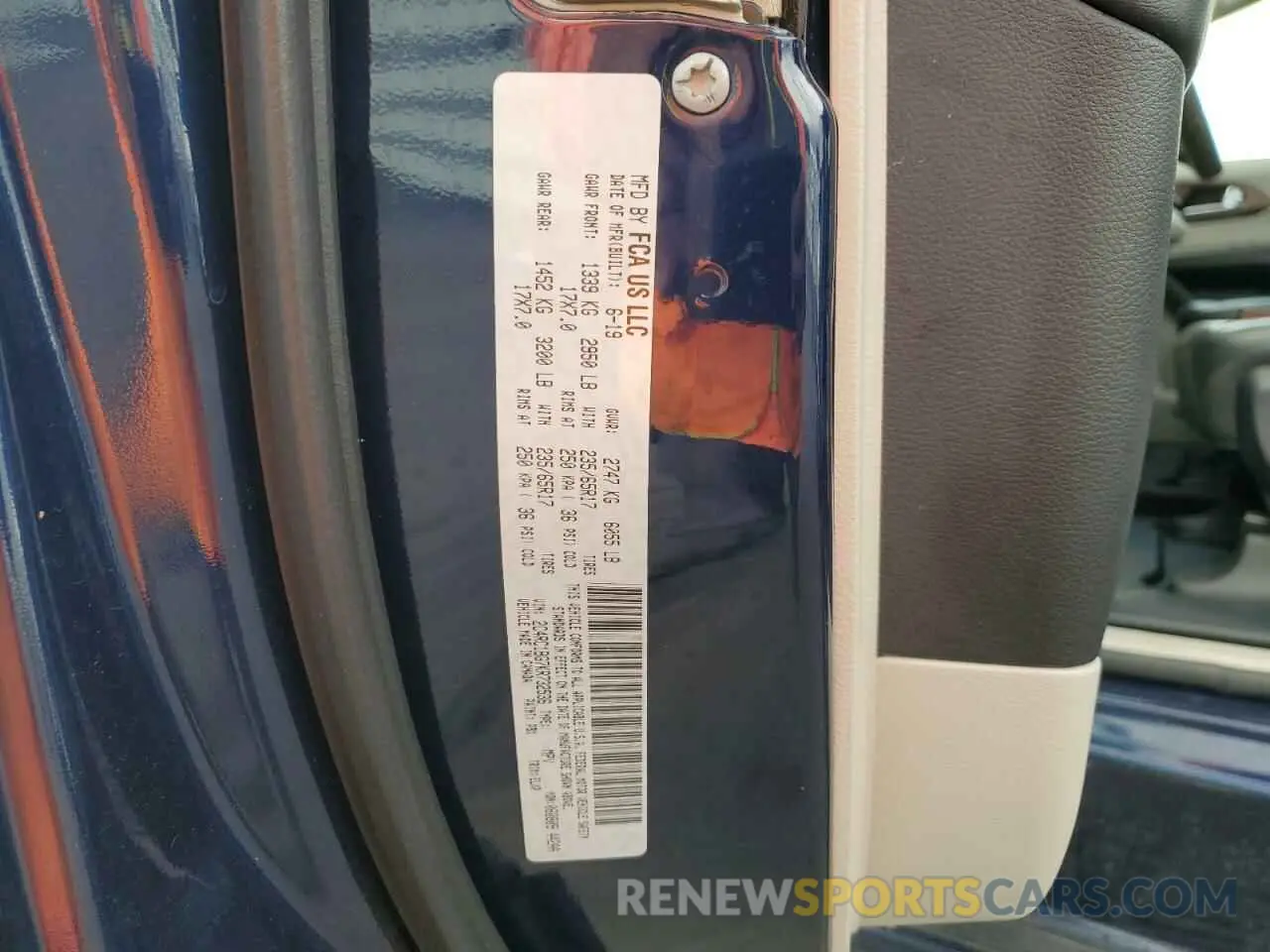 13 fotografías del automóvil dañado 2C4RC1BG7KR732536 CHRYSLER PACIFICA 2019