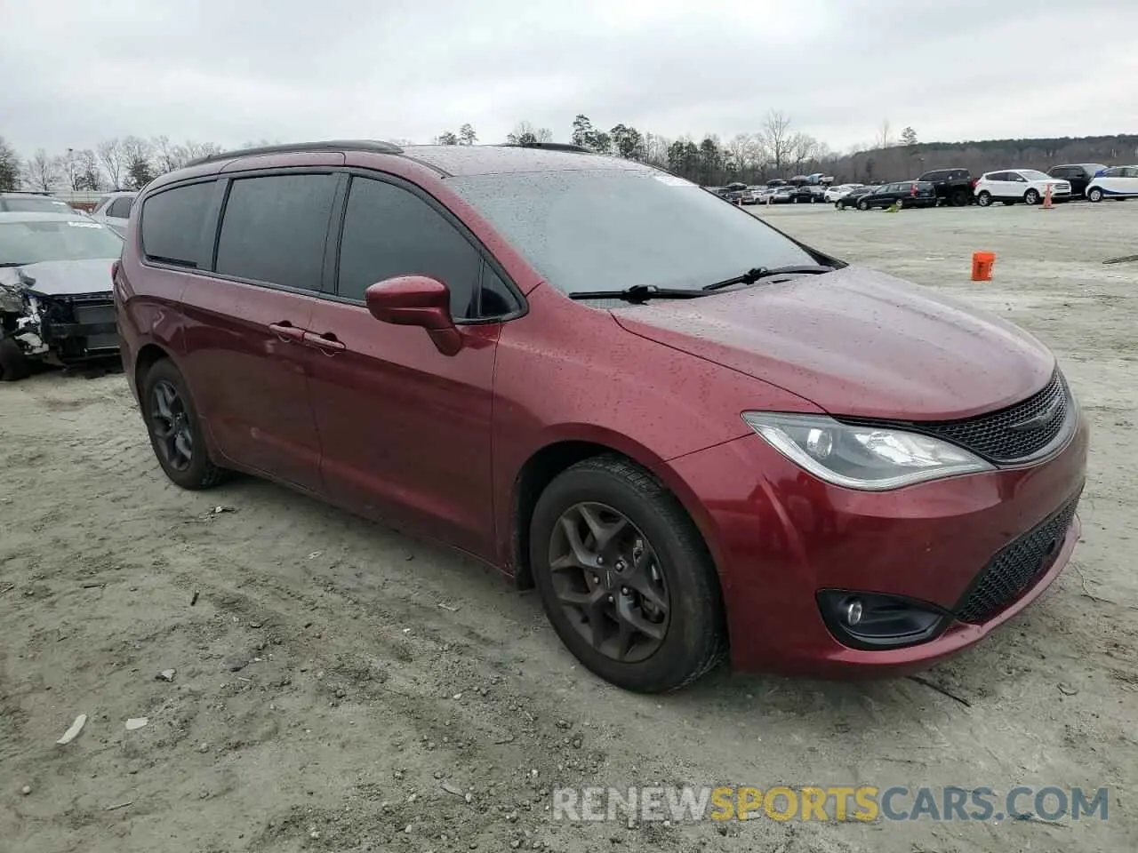 4 fotografías del automóvil dañado 2C4RC1BG7KR733430 CHRYSLER PACIFICA 2019