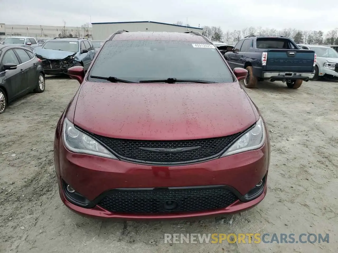 5 fotografías del automóvil dañado 2C4RC1BG7KR733430 CHRYSLER PACIFICA 2019