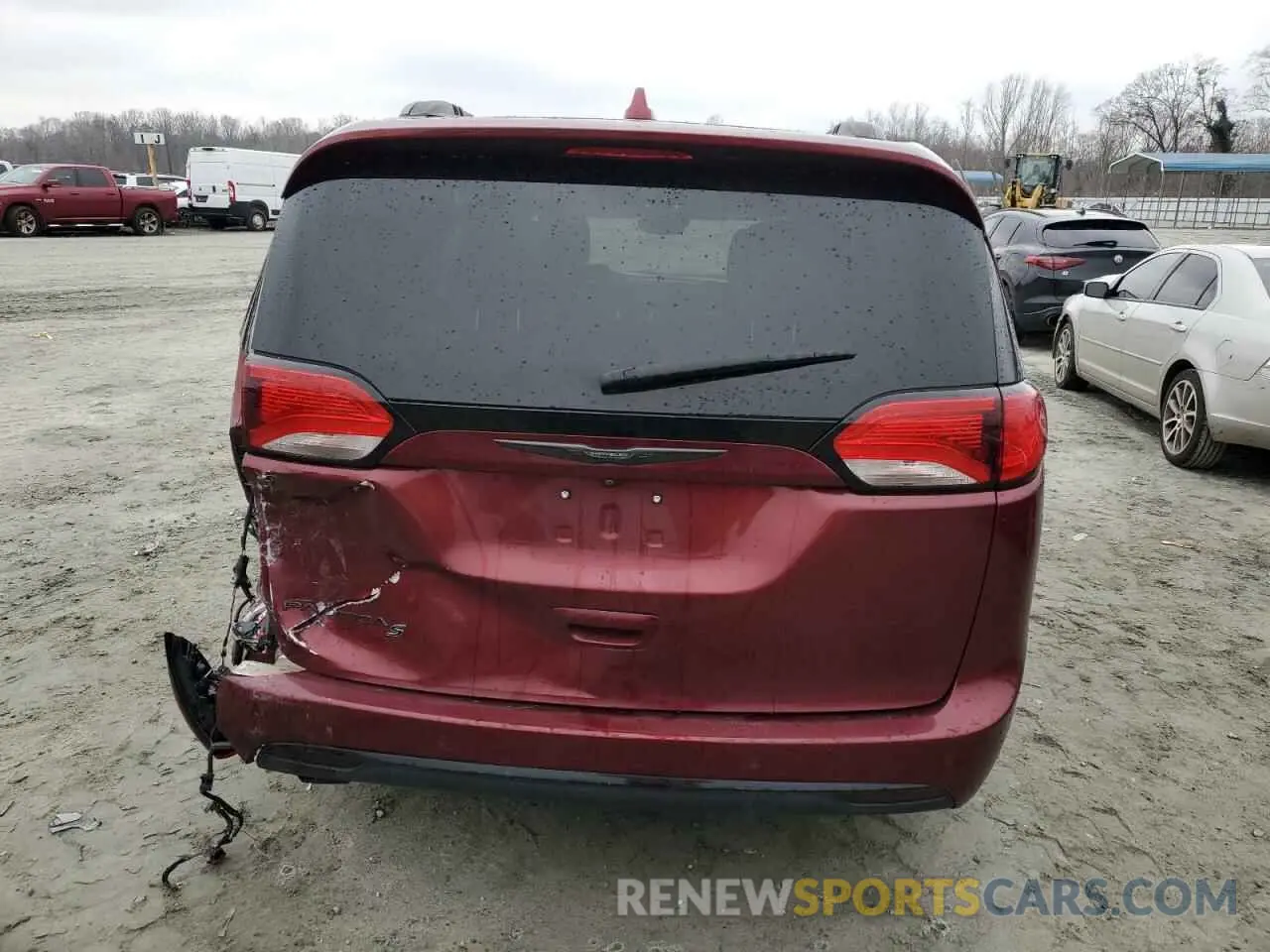 6 fotografías del automóvil dañado 2C4RC1BG7KR733430 CHRYSLER PACIFICA 2019