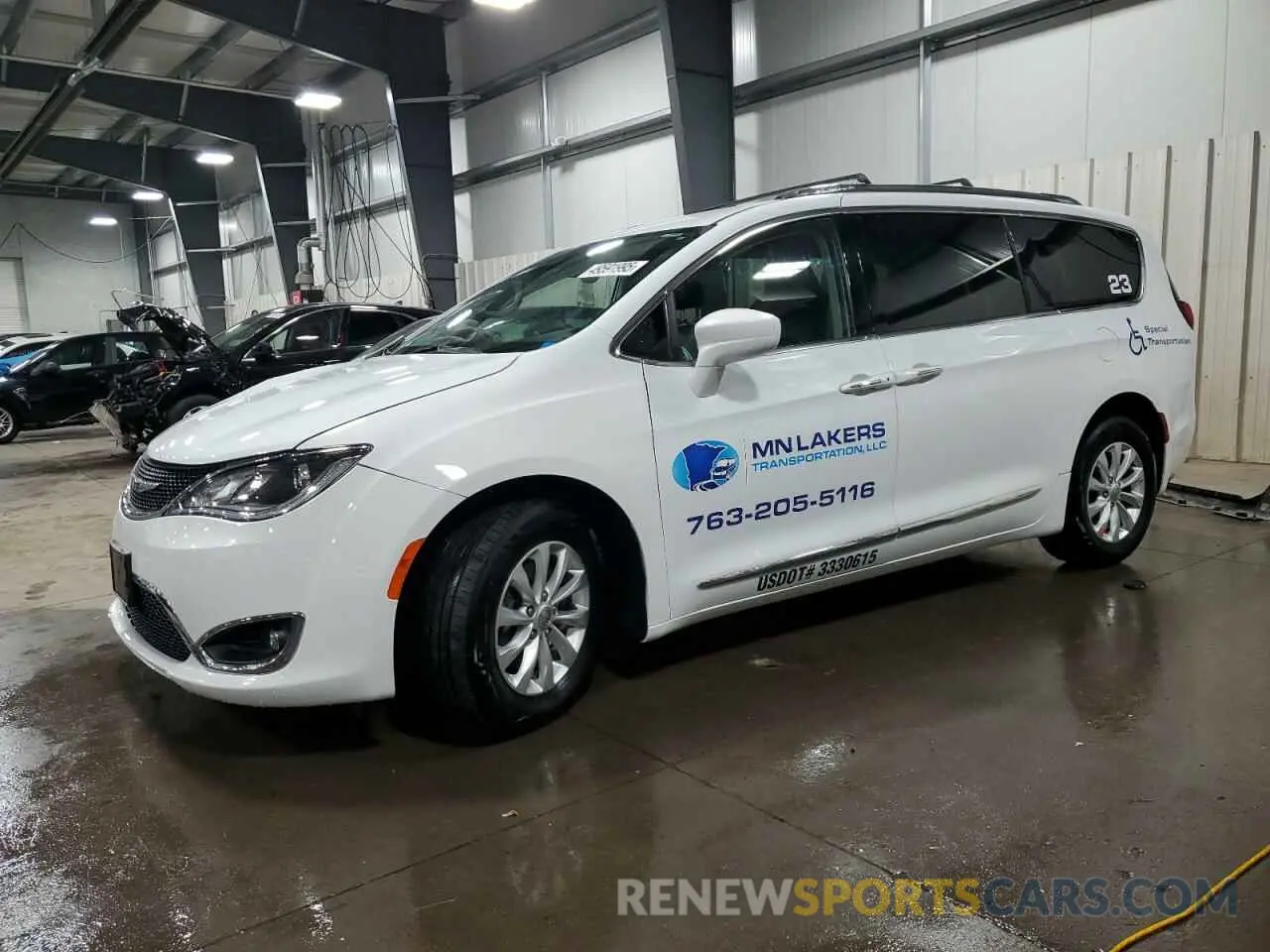 1 fotografías del automóvil dañado 2C4RC1BG8KR582940 CHRYSLER PACIFICA 2019