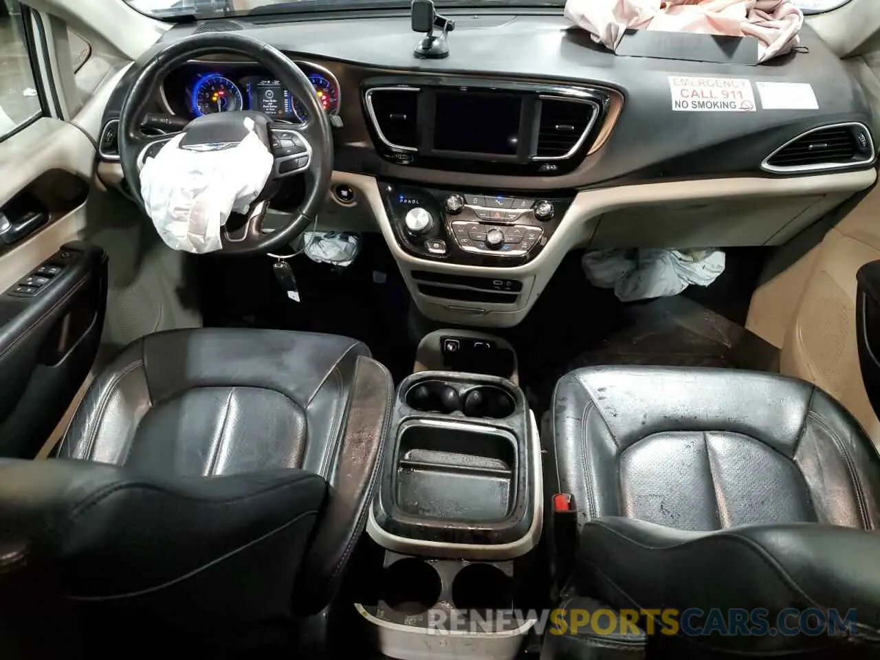 8 fotografías del automóvil dañado 2C4RC1BG8KR582940 CHRYSLER PACIFICA 2019