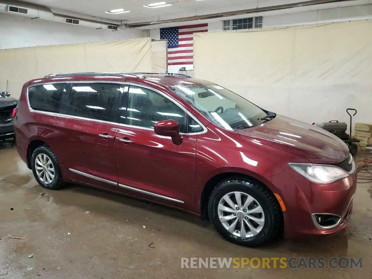 4 fotografías del automóvil dañado 2C4RC1BG8KR597163 CHRYSLER PACIFICA 2019