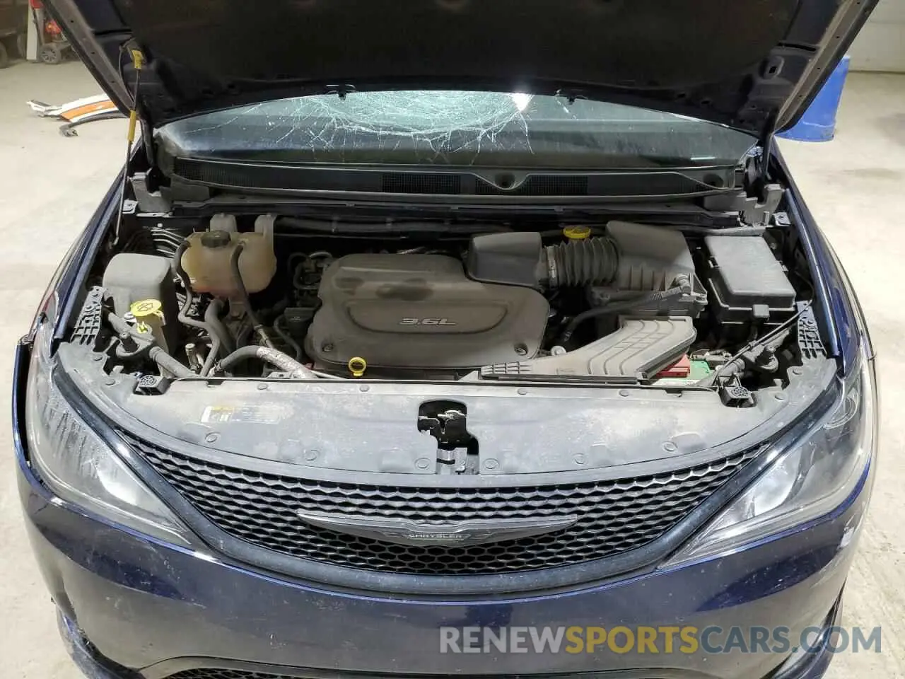 12 fotografías del automóvil dañado 2C4RC1BGXKR508340 CHRYSLER PACIFICA 2019