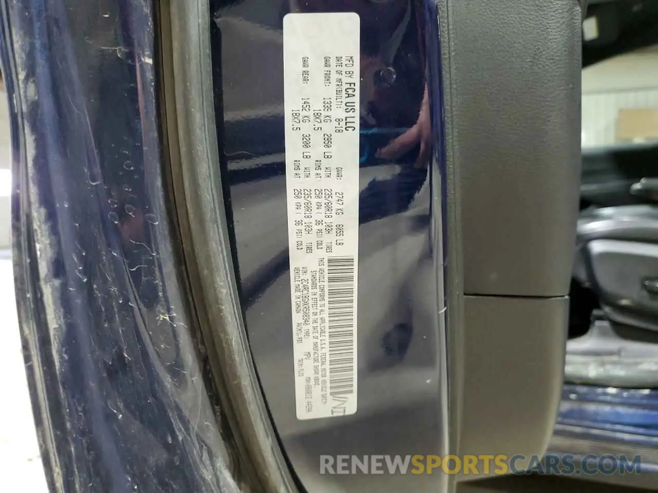 13 fotografías del automóvil dañado 2C4RC1BGXKR508340 CHRYSLER PACIFICA 2019