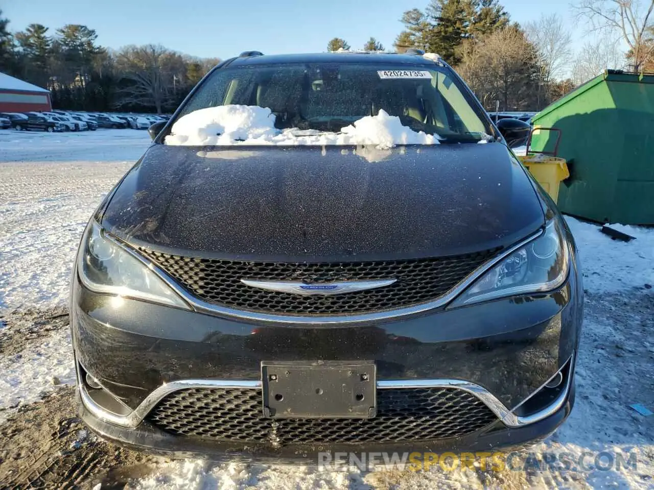 5 fotografías del automóvil dañado 2C4RC1BGXKR570367 CHRYSLER PACIFICA 2019