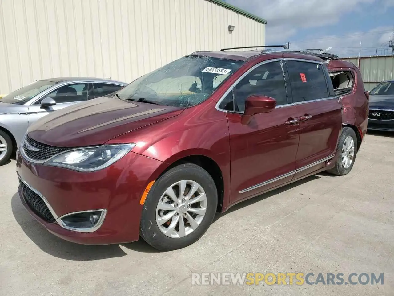 1 fotografías del automóvil dañado 2C4RC1BGXKR613007 CHRYSLER PACIFICA 2019
