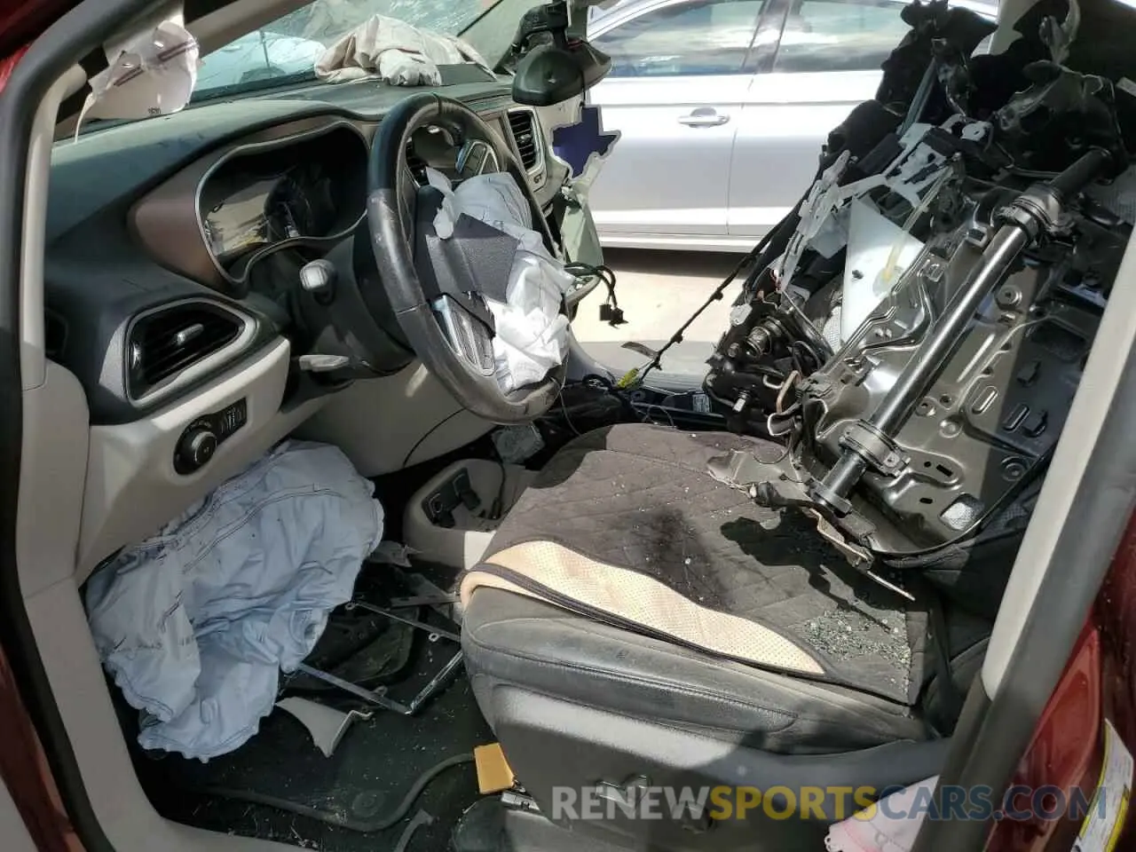 7 fotografías del automóvil dañado 2C4RC1BGXKR613007 CHRYSLER PACIFICA 2019
